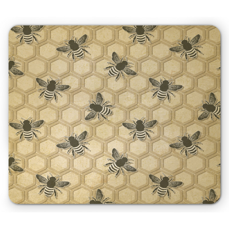 Eco-Friendly Beekeeping Mouse Pad