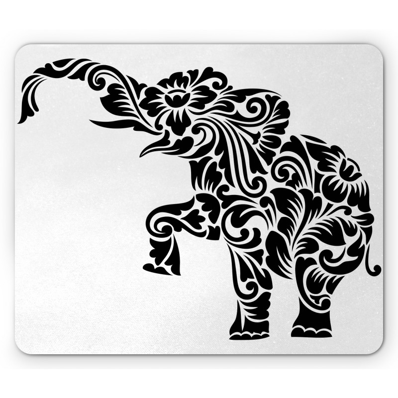 Floral Ornament Art Mouse Pad