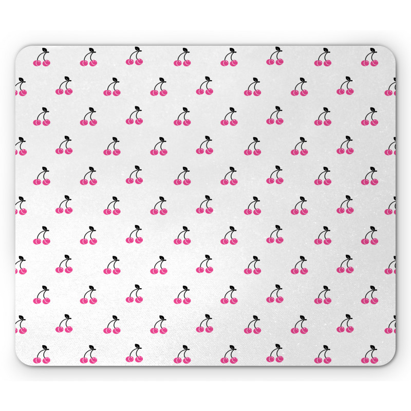 Red Pie Cherry Mouse Pad