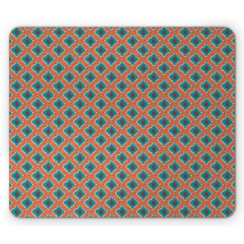 Geometric Triangle Design Mouse Pad