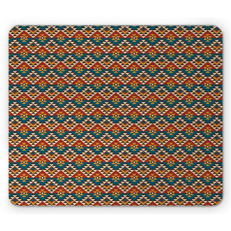 Vintage Mexican Design Mouse Pad