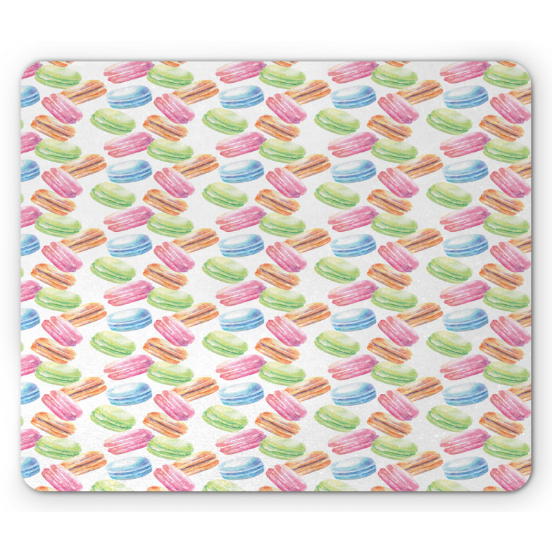 Flyaway Macaron Design Mouse Pad