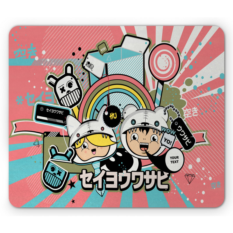 Anime Style Mouse Pad