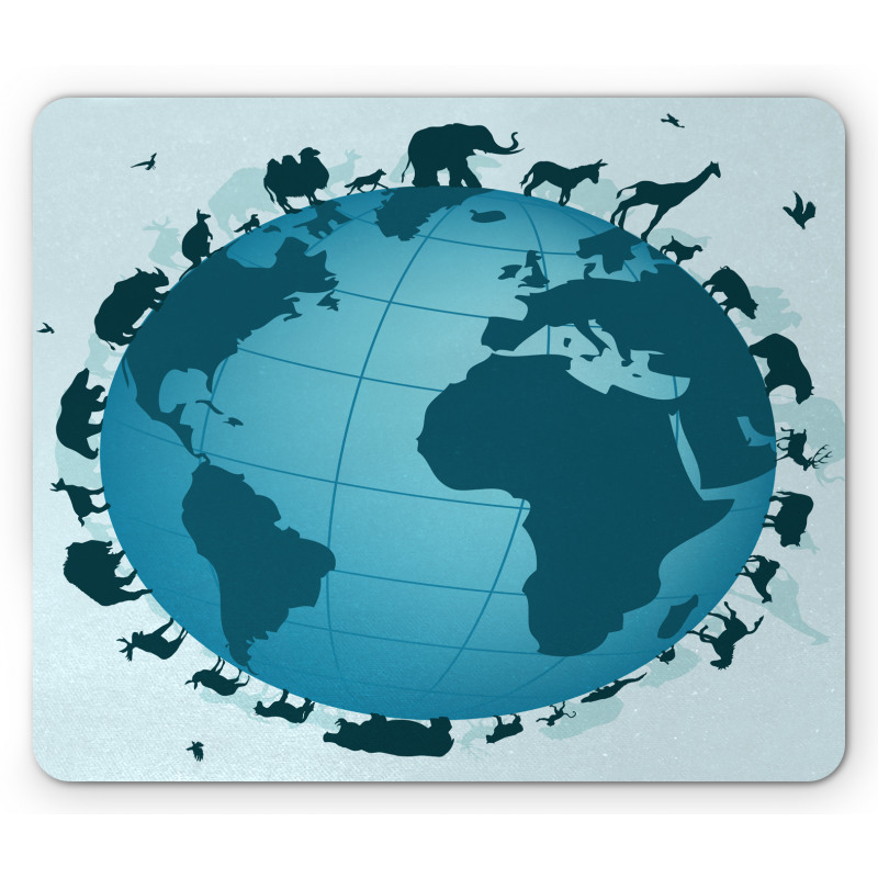 Animal Diversity World Mouse Pad