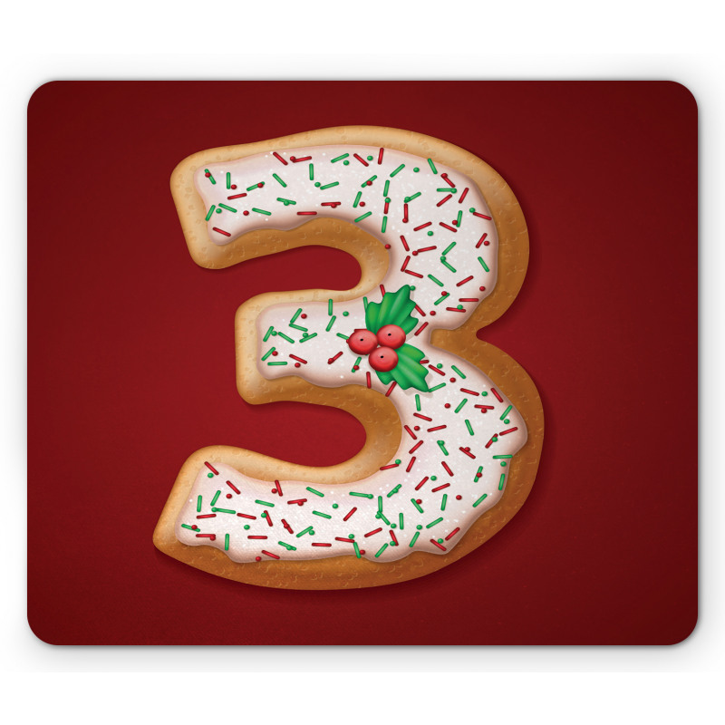 Xmas Cookie as 3 Mouse Pad