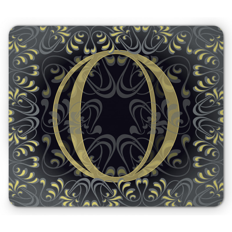 Victorian 0 Damask Mouse Pad