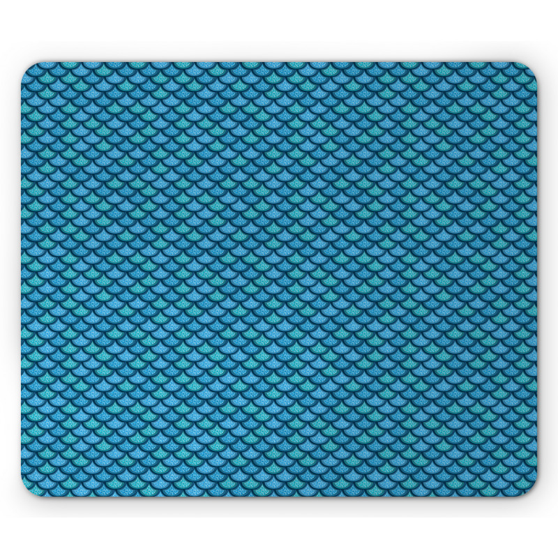 Waterdrop Circles Mouse Pad