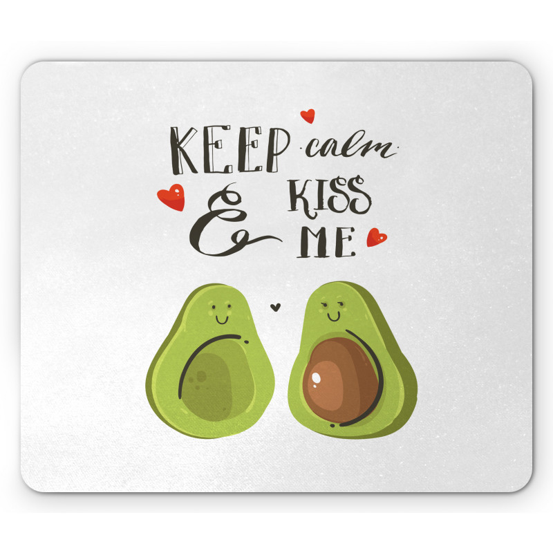 Avocado Lovers Mouse Pad
