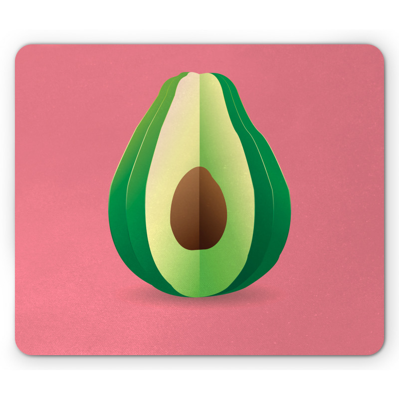 Fresh Healthy Avocado Mouse Pad