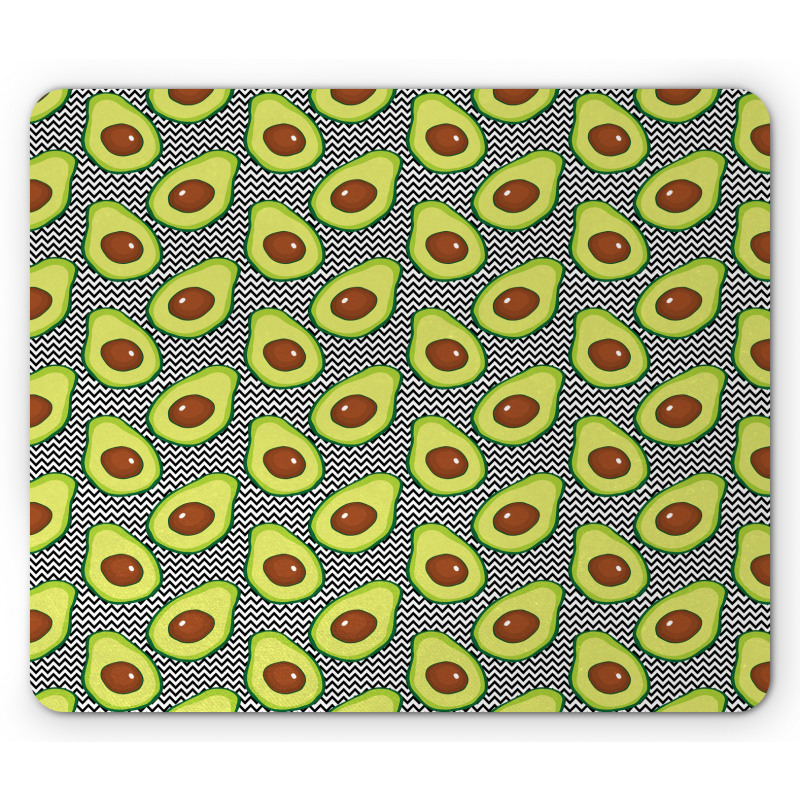 Delicious Vegan Food Mouse Pad