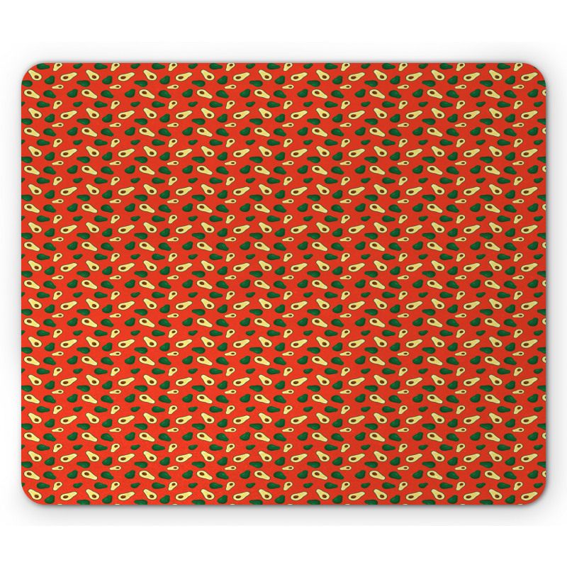 Half Piece Pattern Mouse Pad