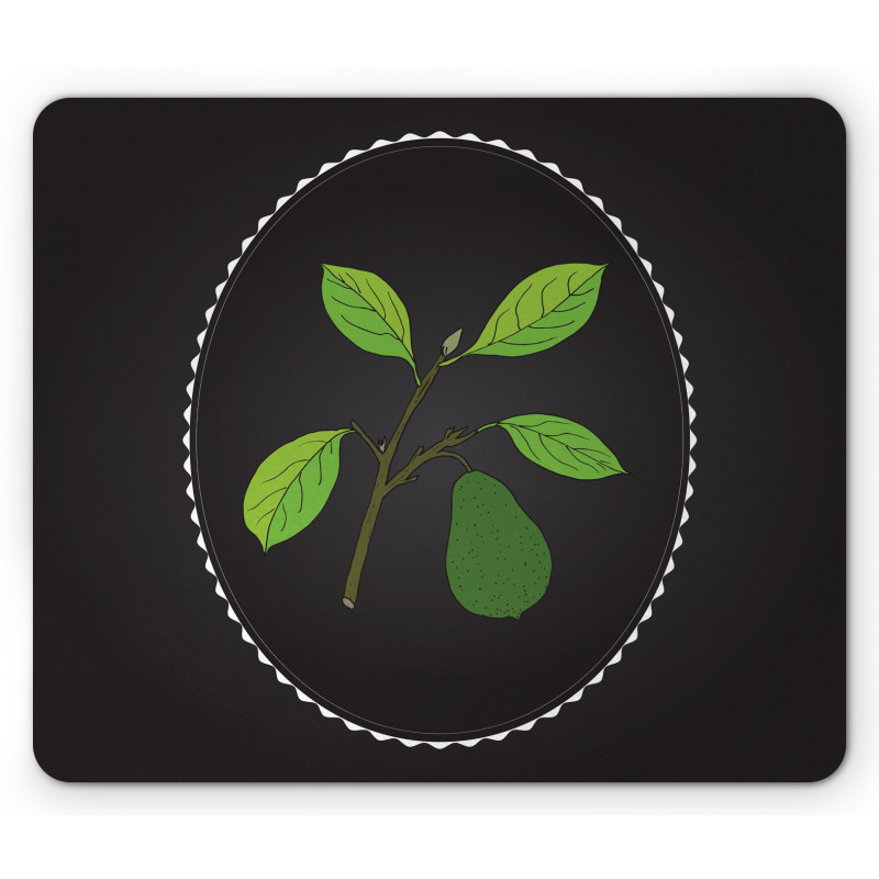 Alligator Pear Tree Mouse Pad