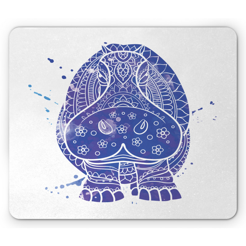 Lace Ornamental Ombre Mouse Pad