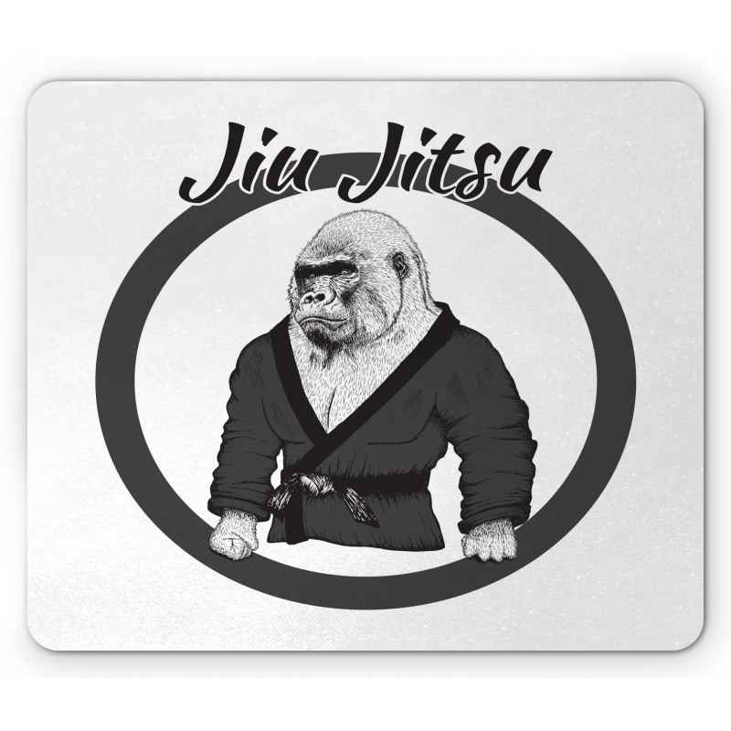 Wrestler Gorilla Mouse Pad