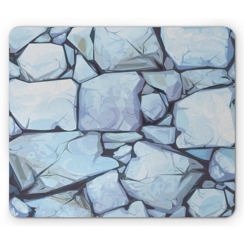 Cottage House Walls Mouse Pad