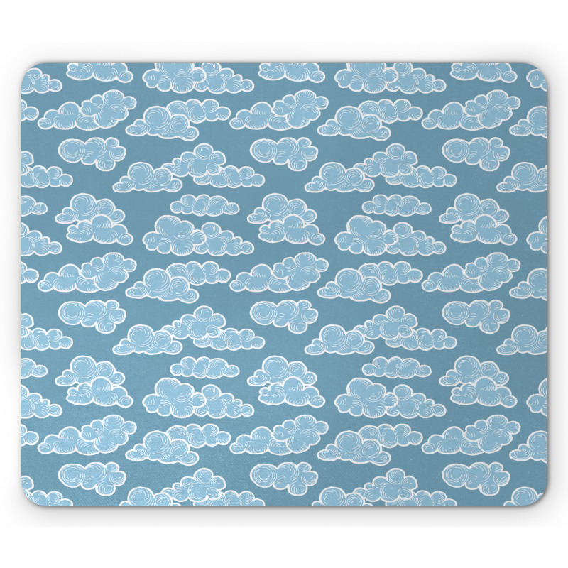 Doodle Style Weather Mouse Pad