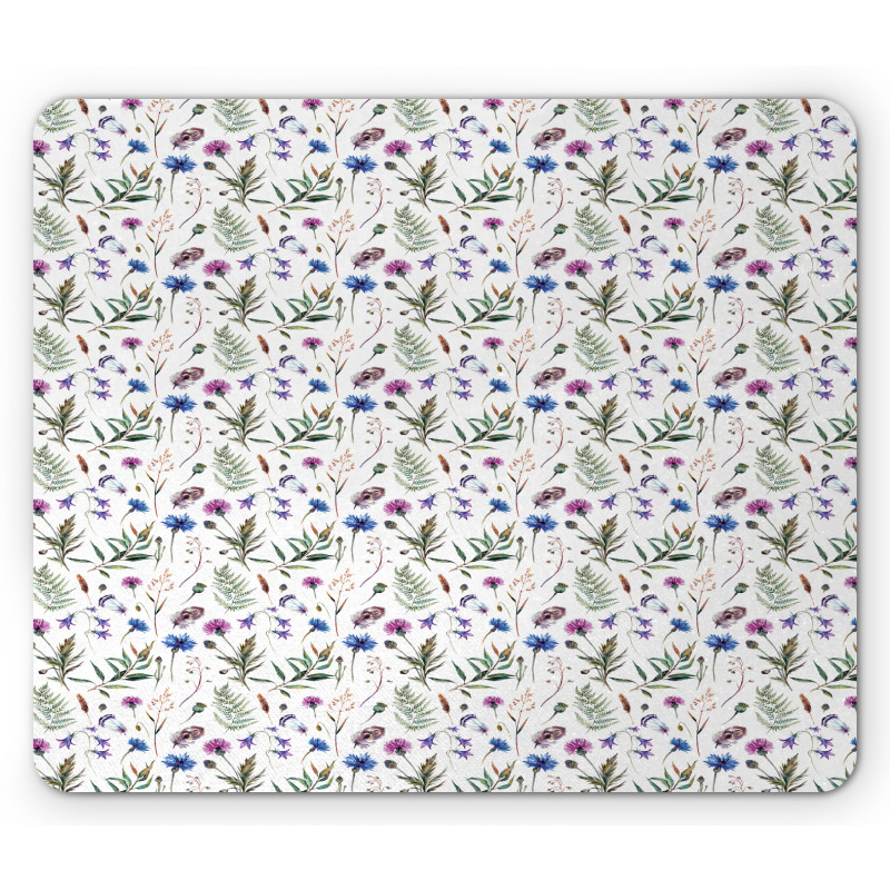 Summer Wildflowers Mouse Pad