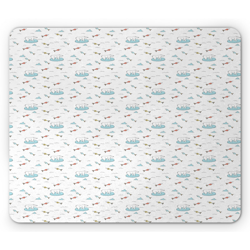 Arctic Wildlife Sea Mouse Pad