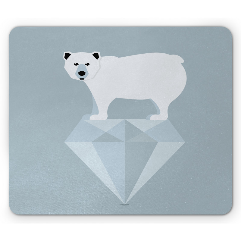 Geometric Animal Mouse Pad