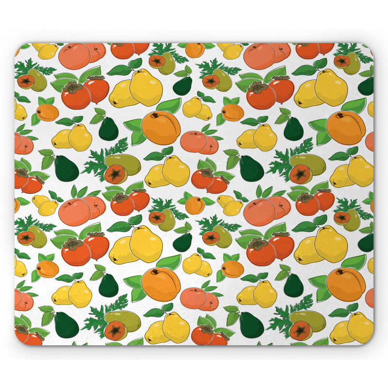 Fresh Fruits Colorful Mouse Pad