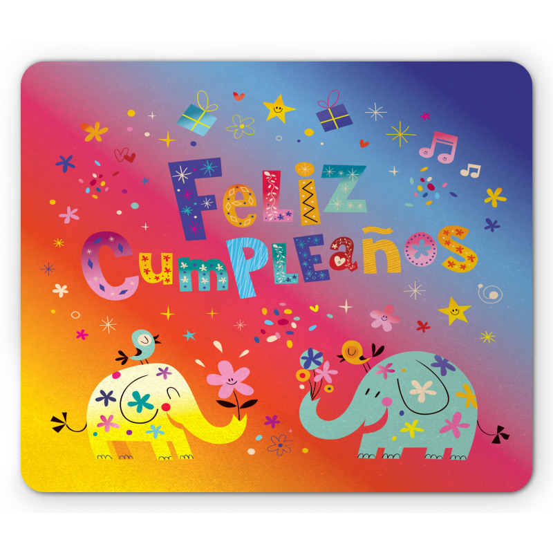 Feliz Cumpleanos Party Mouse Pad