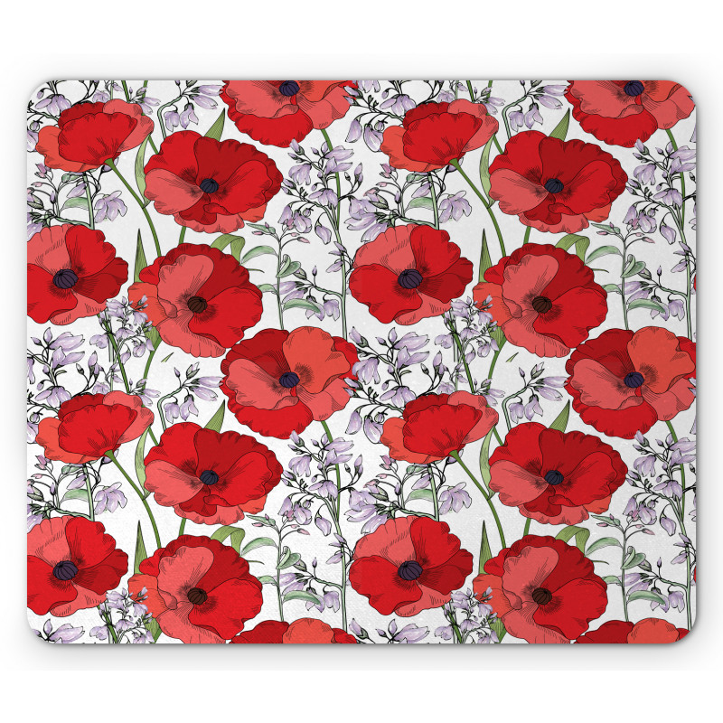 Rural Garden in Blossom Mouse Pad