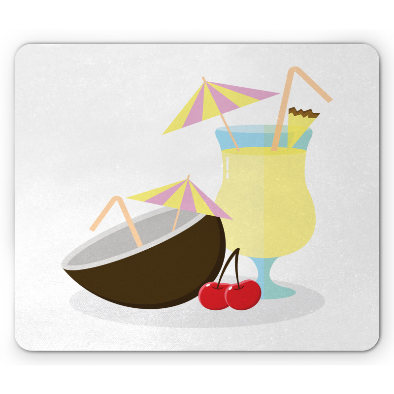 Pina Colada Cocktail Mouse Pad