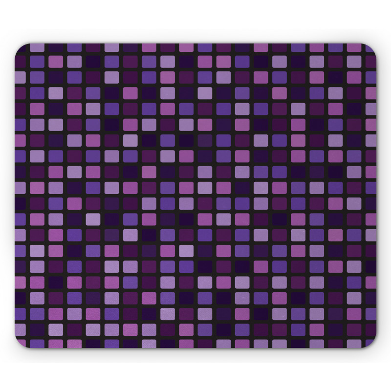 Beveled Square Mosaic Tile Mouse Pad