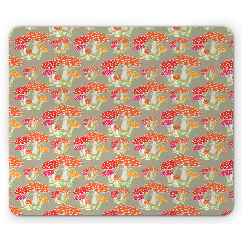 Wild Forest Mushrooms Food Mouse Pad