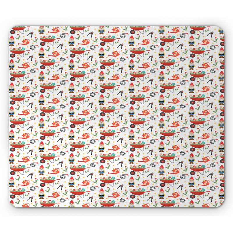 Cartoon Style Colorful Design Mouse Pad