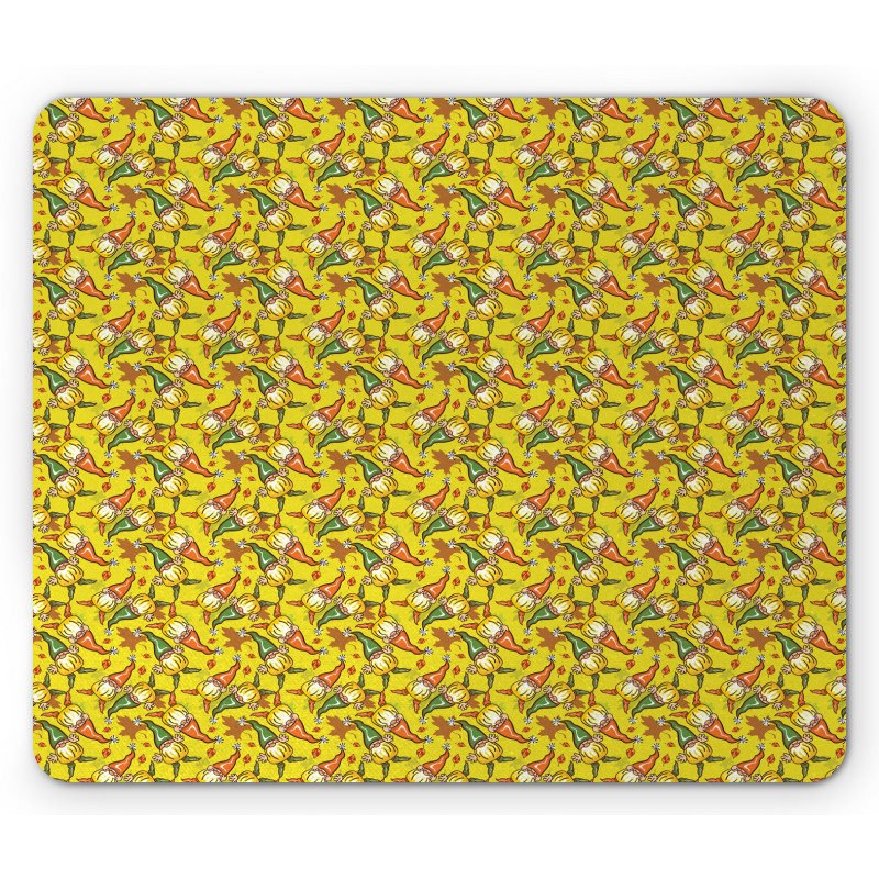 Autumn Leaves Fall Season Mouse Pad