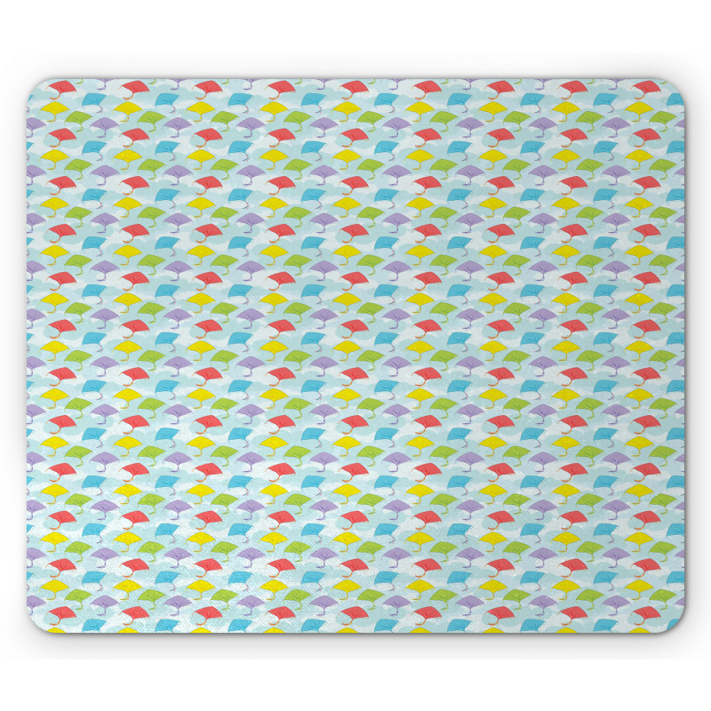 Summer Festival Theme Cartoon Mouse Pad