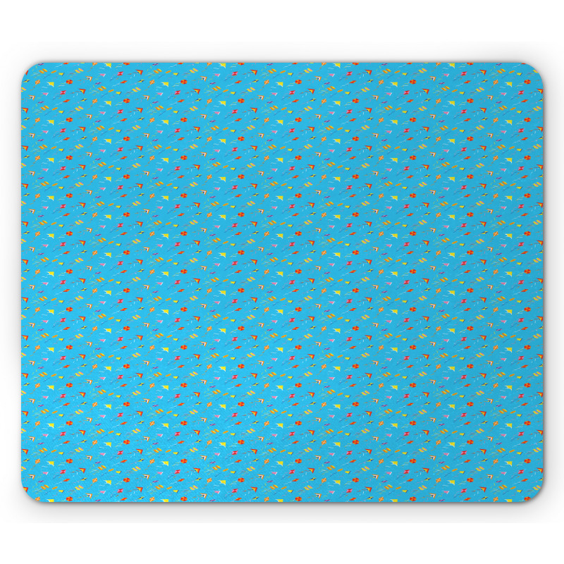 Cartoon Style Colorful Kites Mouse Pad