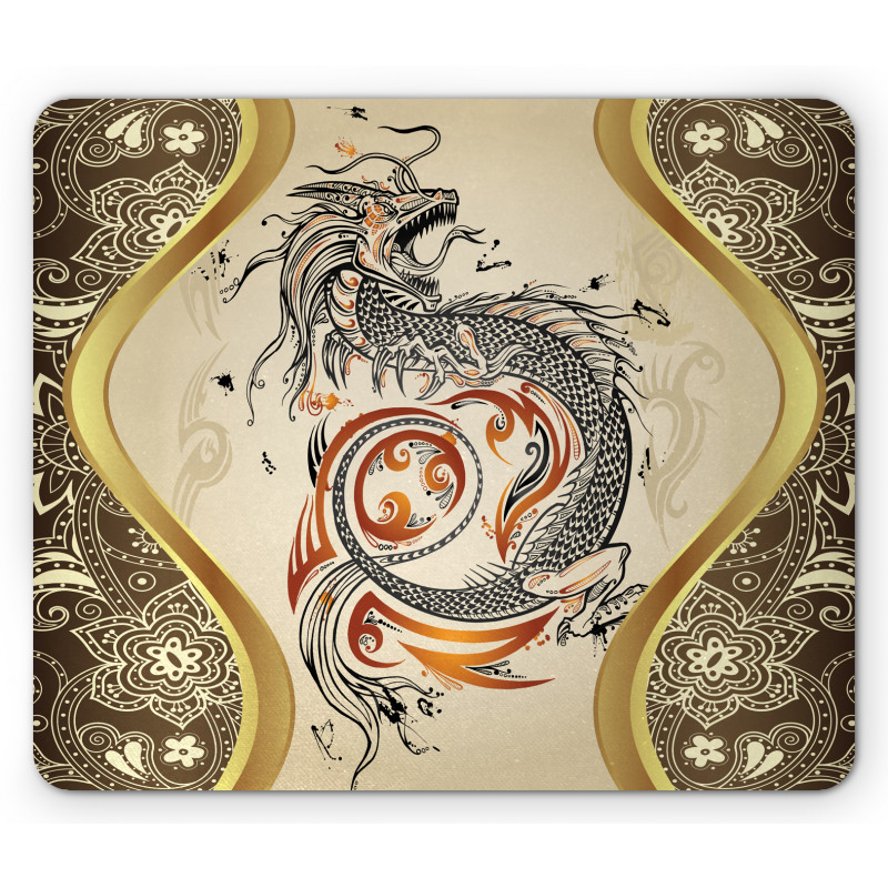 Serpent Mythological Mouse Pad