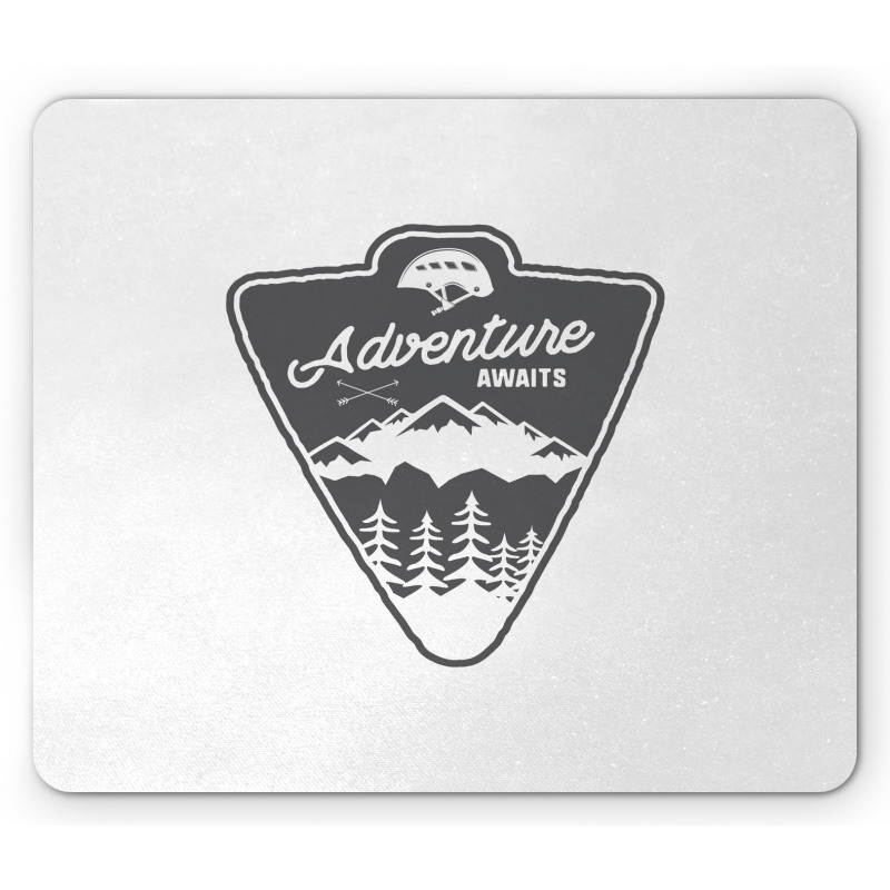 Camping and Hiking Mouse Pad