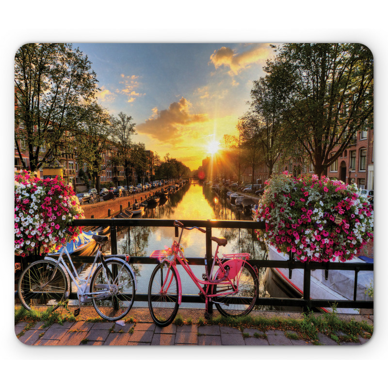 Sunrise over the City Mouse Pad