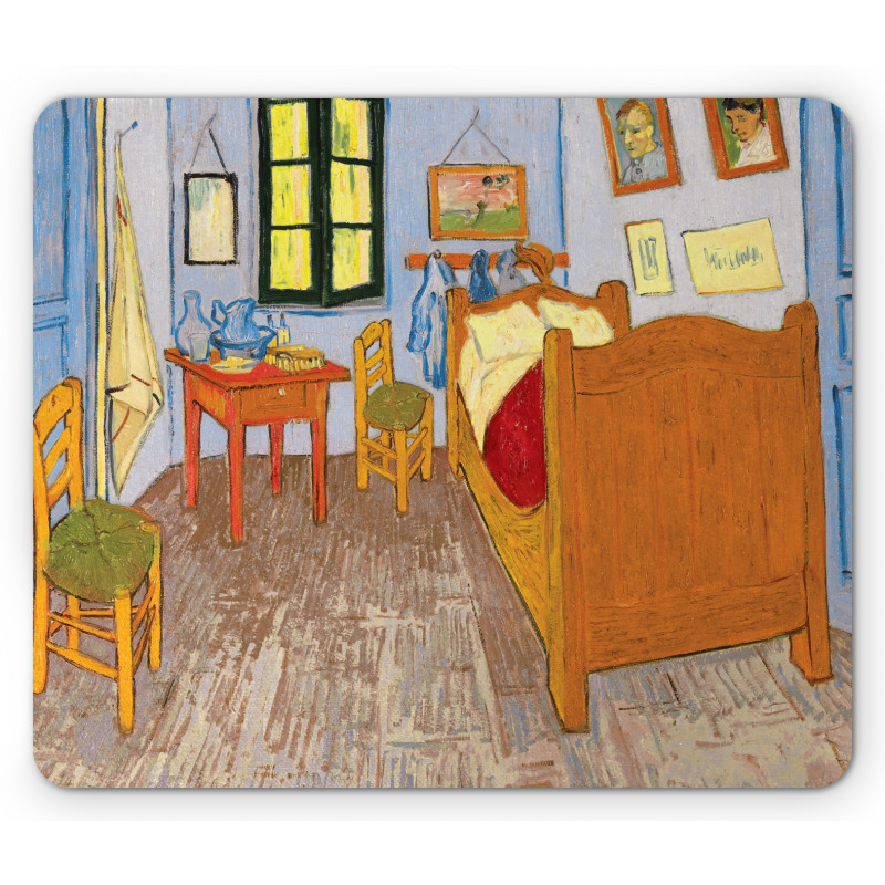 Painting of Room Interior Mouse Pad