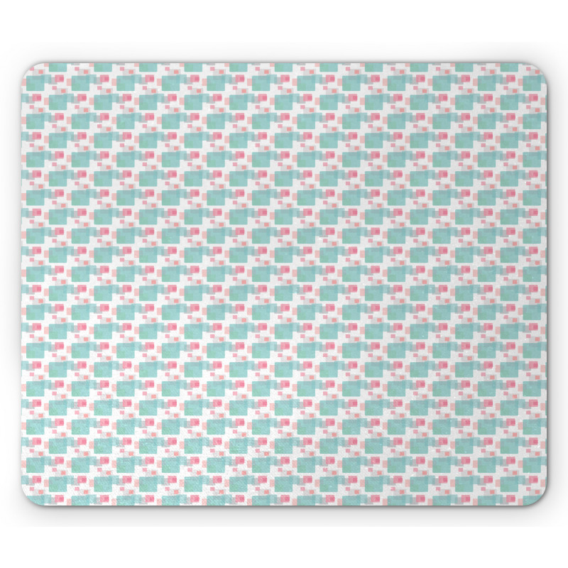 Modern Rectangles Mouse Pad