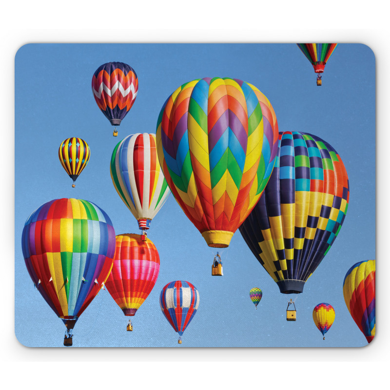 Colorful Air Travel Mouse Pad