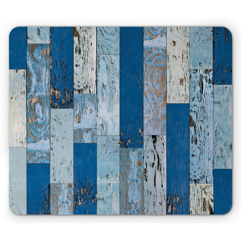 Old Rough Planks Cabin Mouse Pad