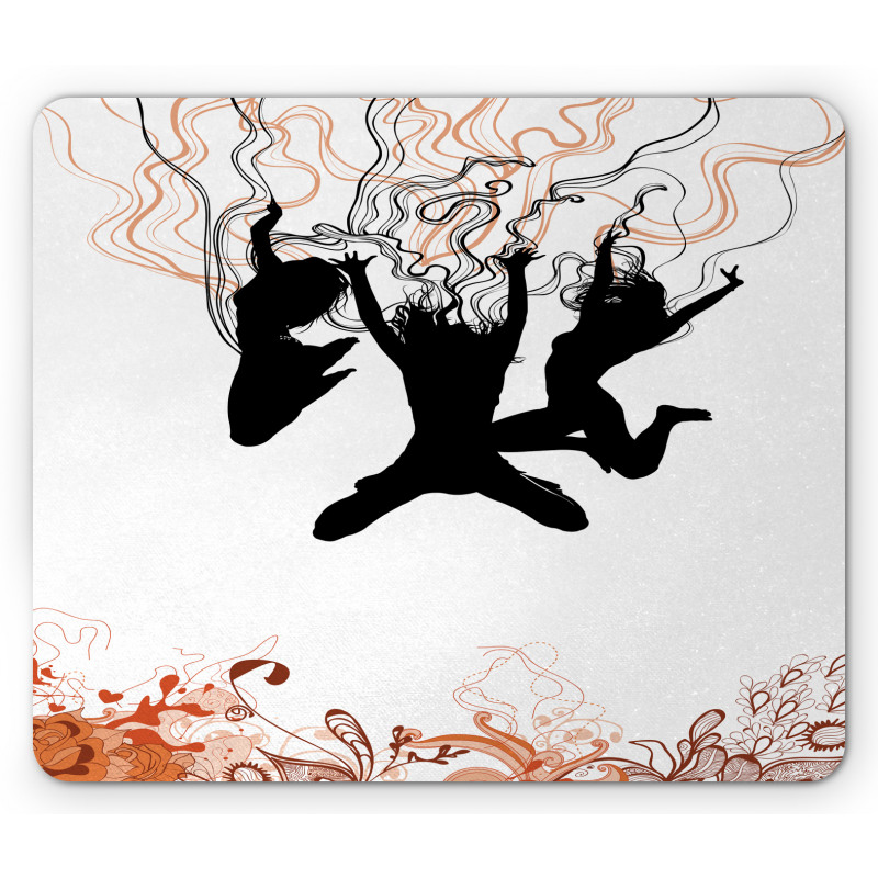 Energic Youth Theme Mouse Pad