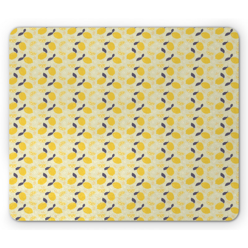 Lemons and Blossoms Mouse Pad