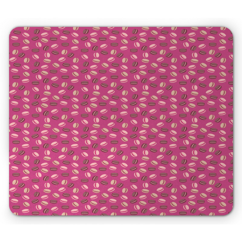 Macaroons with Cream Graphic Mouse Pad