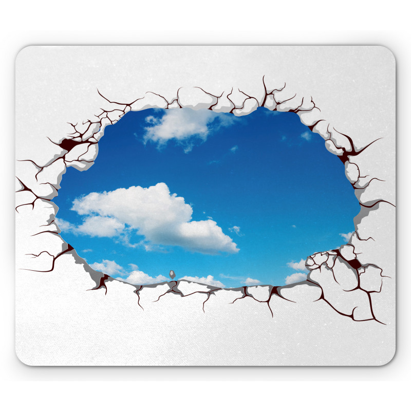 Clouds Scene from Crack Modern Mouse Pad