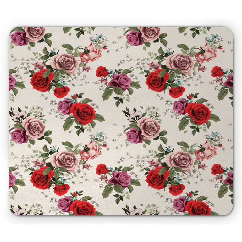 Romantic Roses Mouse Pad