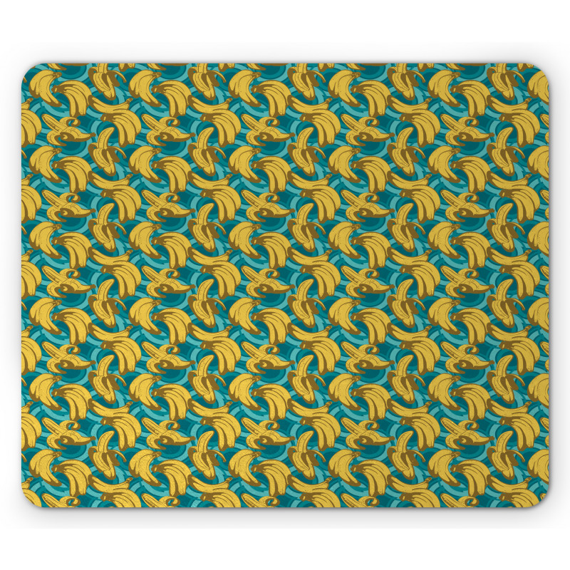 Retro Style Hawaiian Farm Mouse Pad