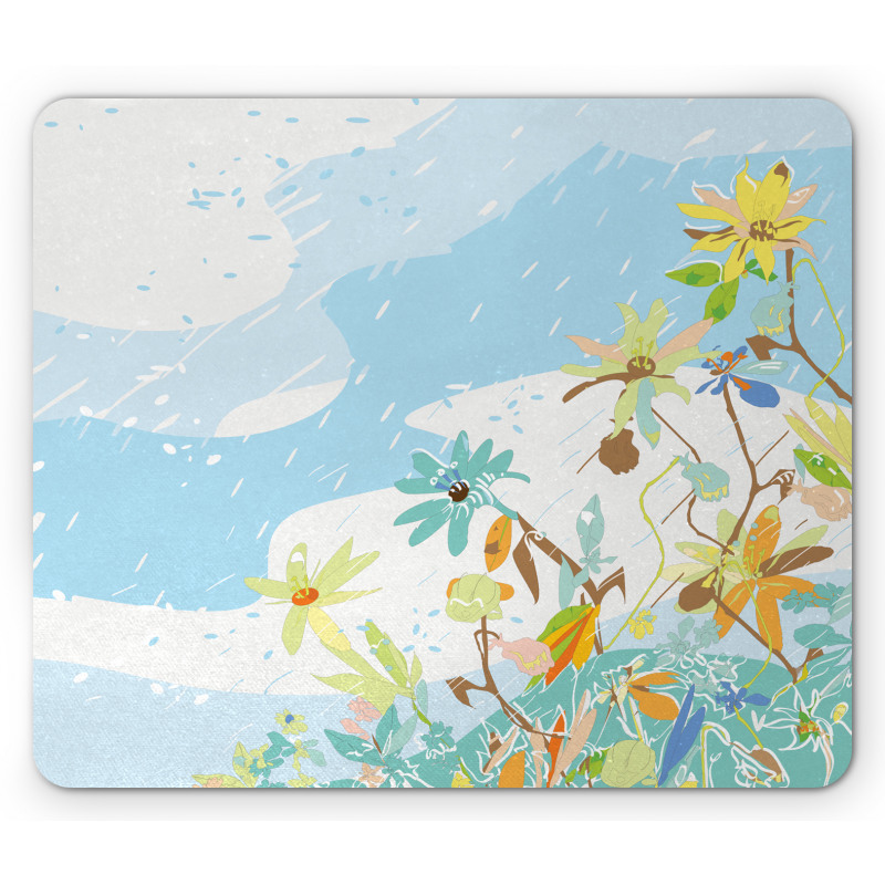 Close up Leaves Herbs Mouse Pad