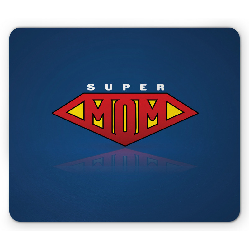 Super Mom Iconic Shield Mouse Pad