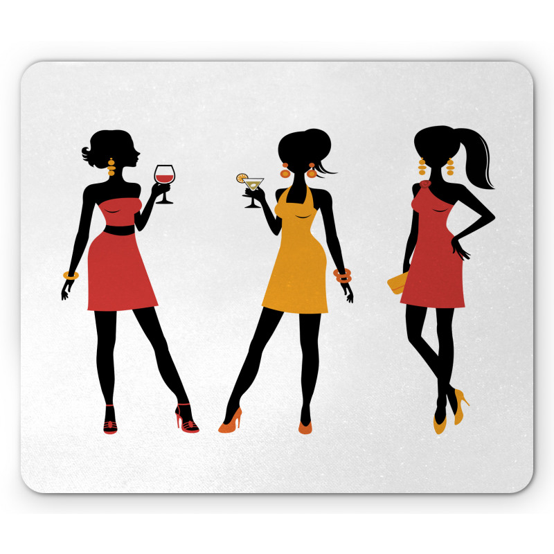 Girls Party Mouse Pad