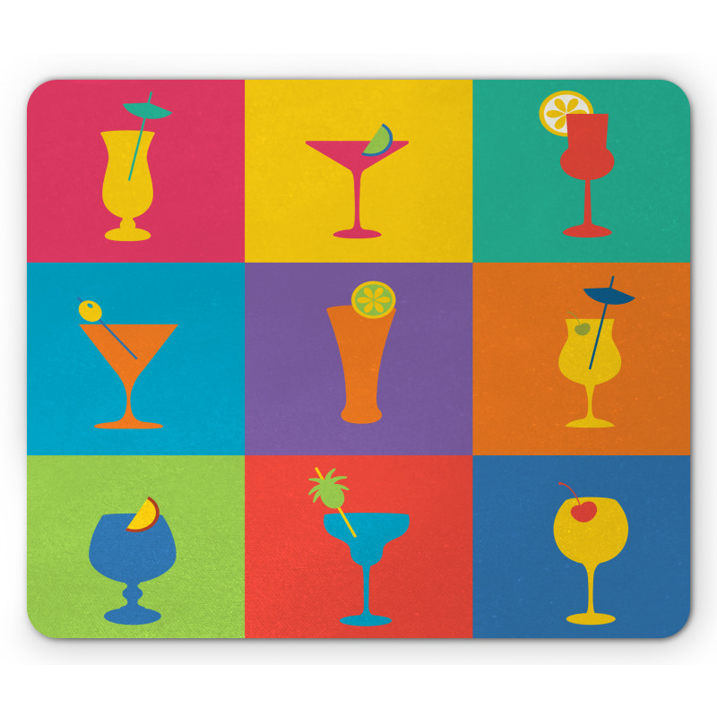 Simple Drinks Mouse Pad